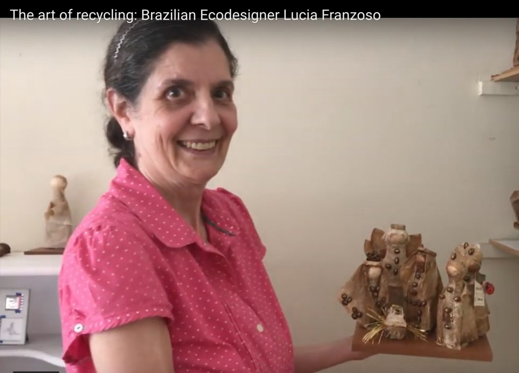 Lucia Franzoso Ecodesigner 1024x735 - The art of recycling by EcoDesigner Lucia Franzoso