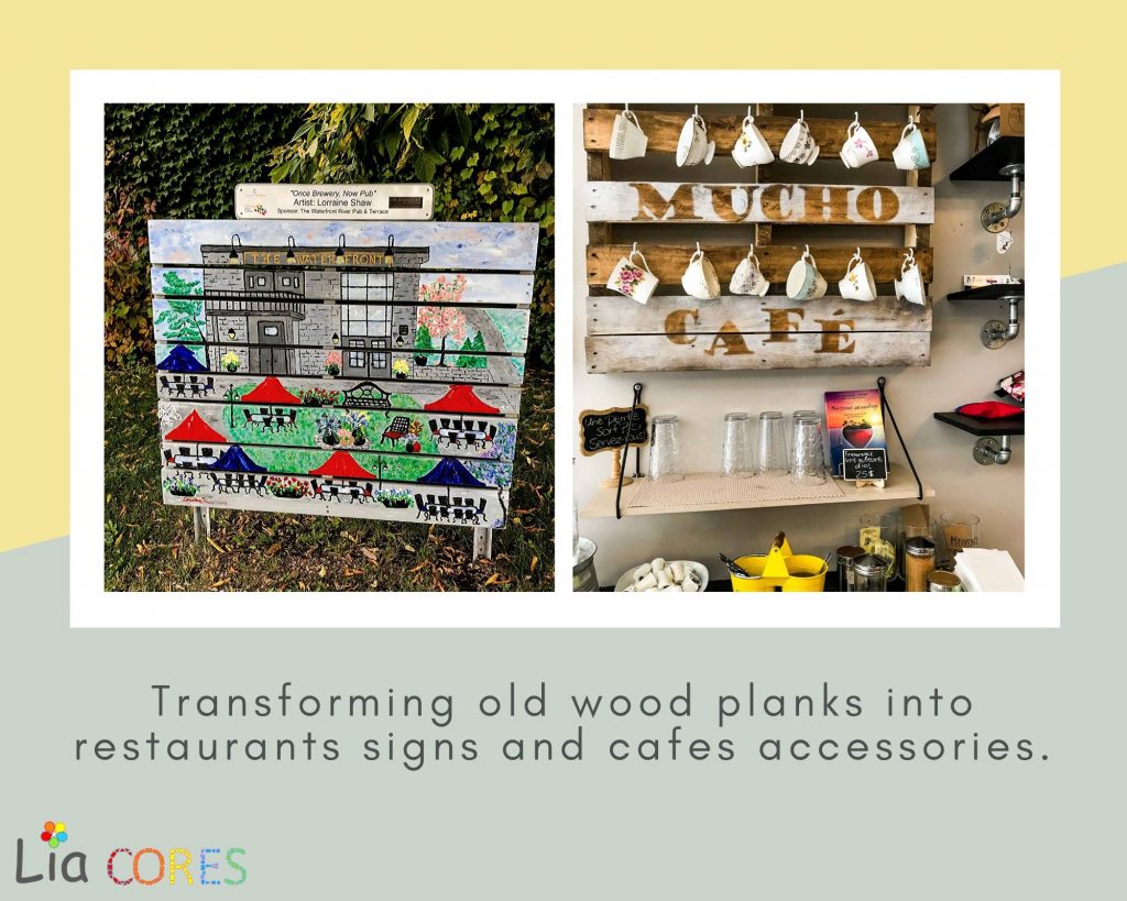 Wood Planks Recycling