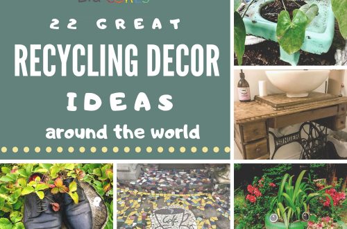 Recycling Decor Ideas