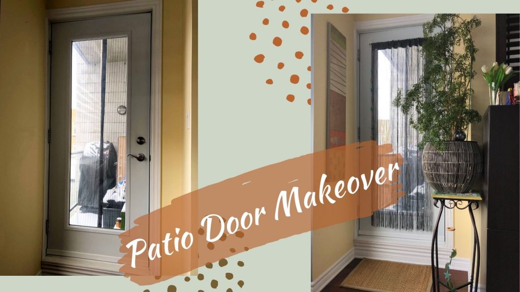 Patio Door Makeover