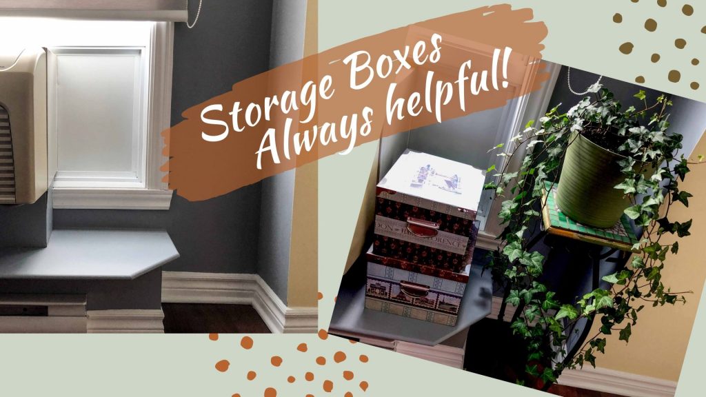 Storage Boxes 1024x576 - Small Home Office Decor Idea